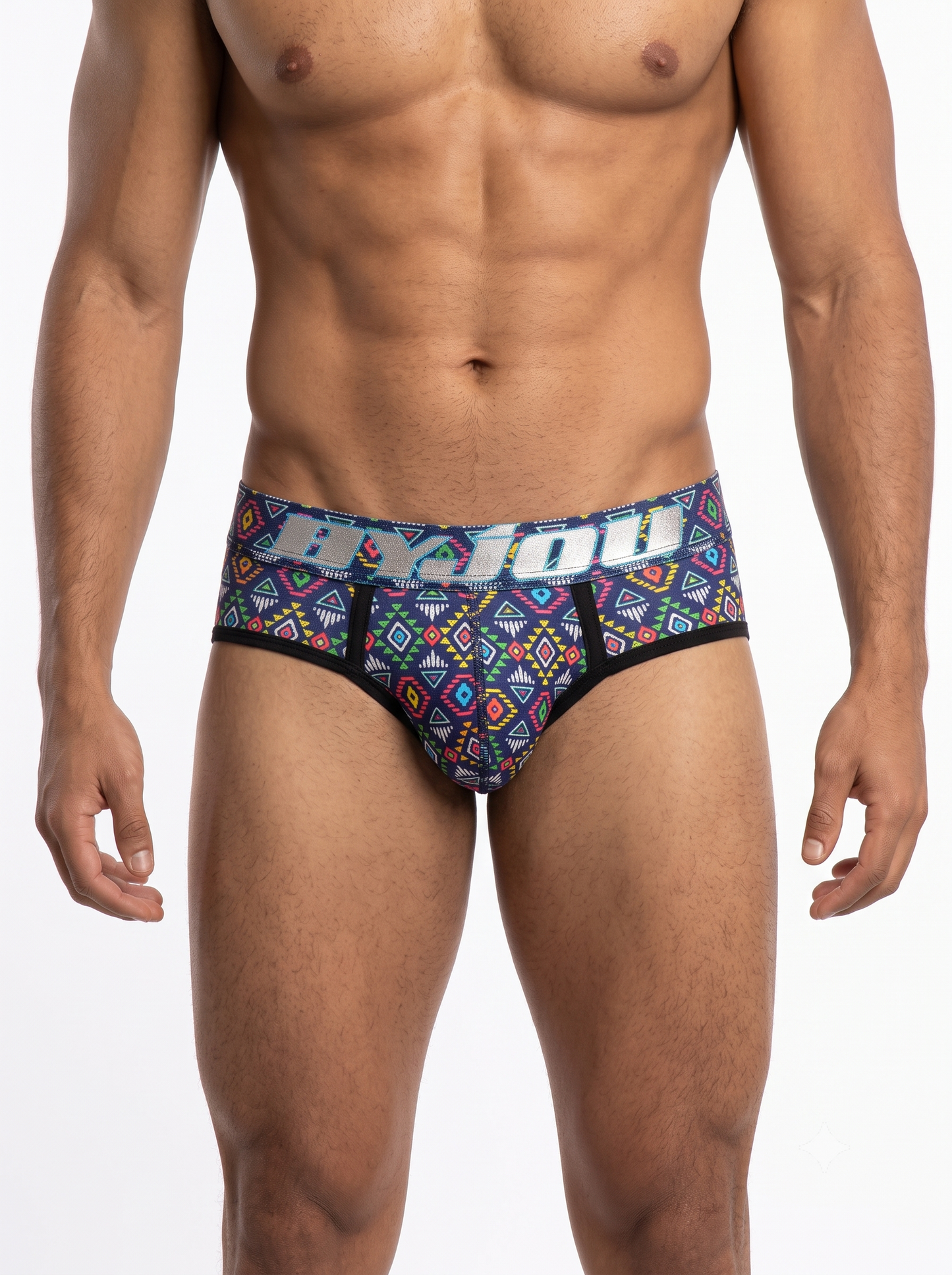 BOXER NAUTICO SUBLIMADO TRIBAL COLORES BYJOU BNASMXTCO