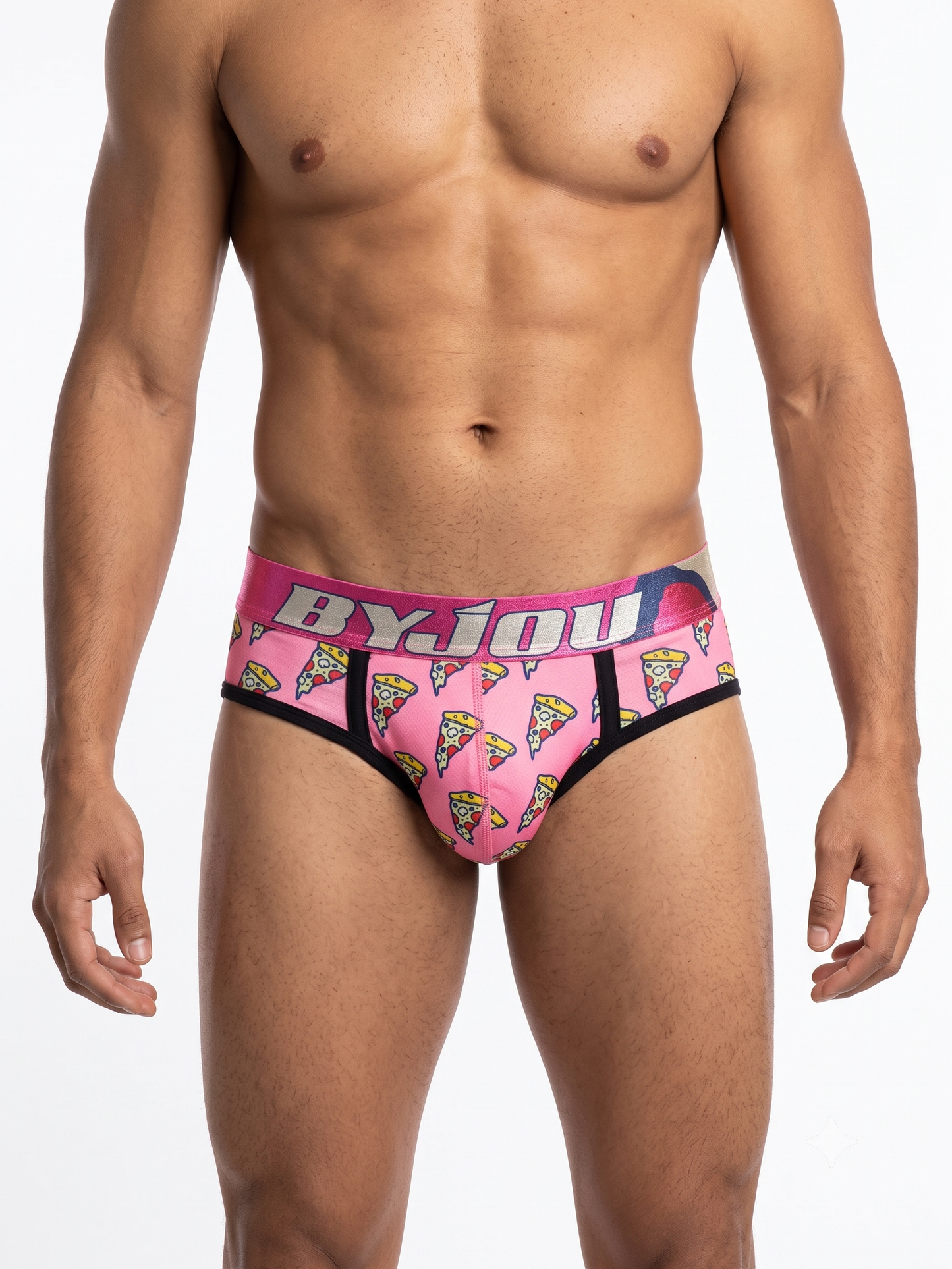 BOXER NAUTICO SUBLIMADO PIZZA PINK BYJOU BNASMXPPI