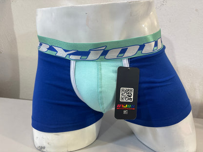 Bóxer para Hombre Byjou Underwear Victor Azul con Verde Menta