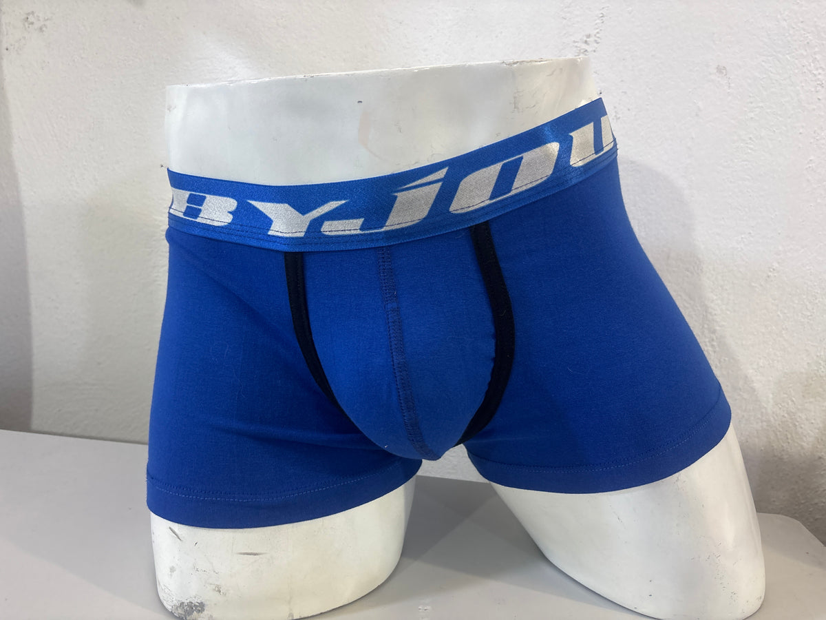 Bóxer para Hombre Byjou Underwear Victor Azul con Detalles Negros