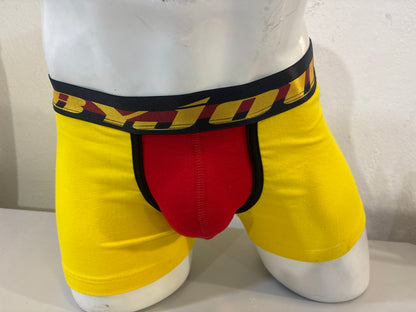 Bóxer para Hombre Byjou Underwear Victor Amarillo con Rojo