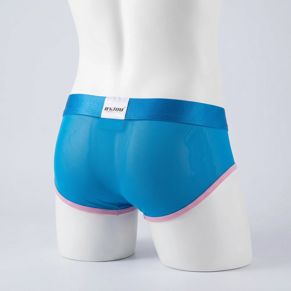 Boxer Calzón de Hombre Náutico Mesh - Modelo 01 | Byjou - ropa interior para hombre Byjou México (foto 2)