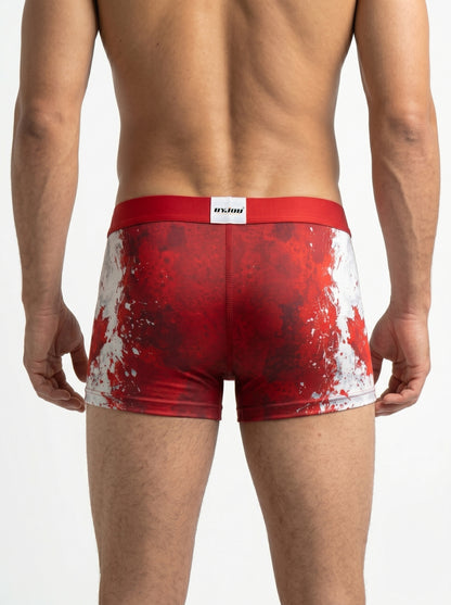 Bóxer para Hombre CANADA — Edición La Hoja que Sube | Estampado Bandera Fútbol 2026 | Byjouduha BNAUMX192