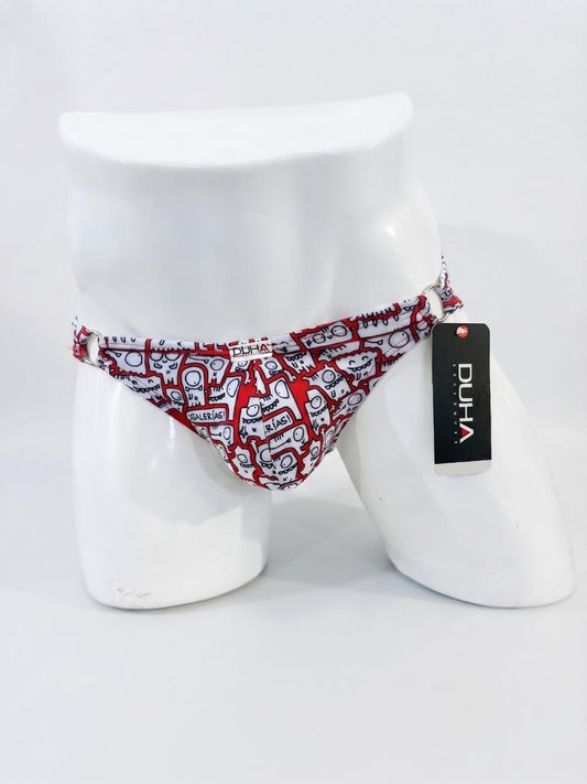 Traje de Baño Corto Hombre Galerías Rojo | DUHA