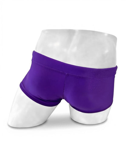 Traje de Baño Corto Hombre Morado y Limón | DUHA