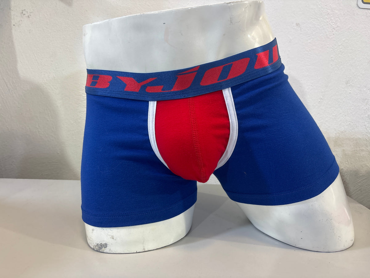 Bóxer para Hombre Byjou Underwear Victor Azul con Rojo