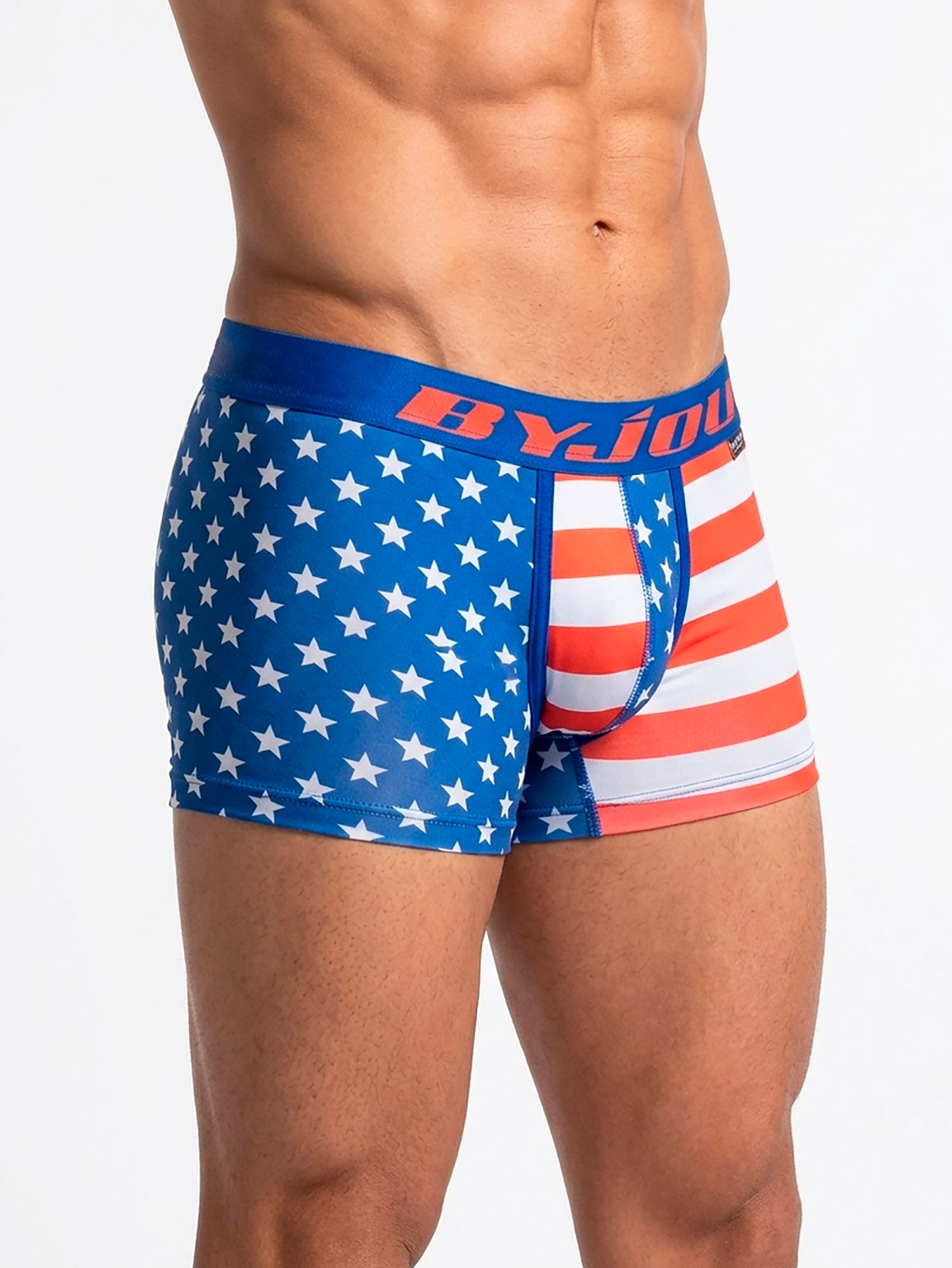 Bóxer para Hombre USA — Edición Las Barras y las Estrellas | Estampado Bandera Fútbol 2026 | Byjouduha BNAUMX193
