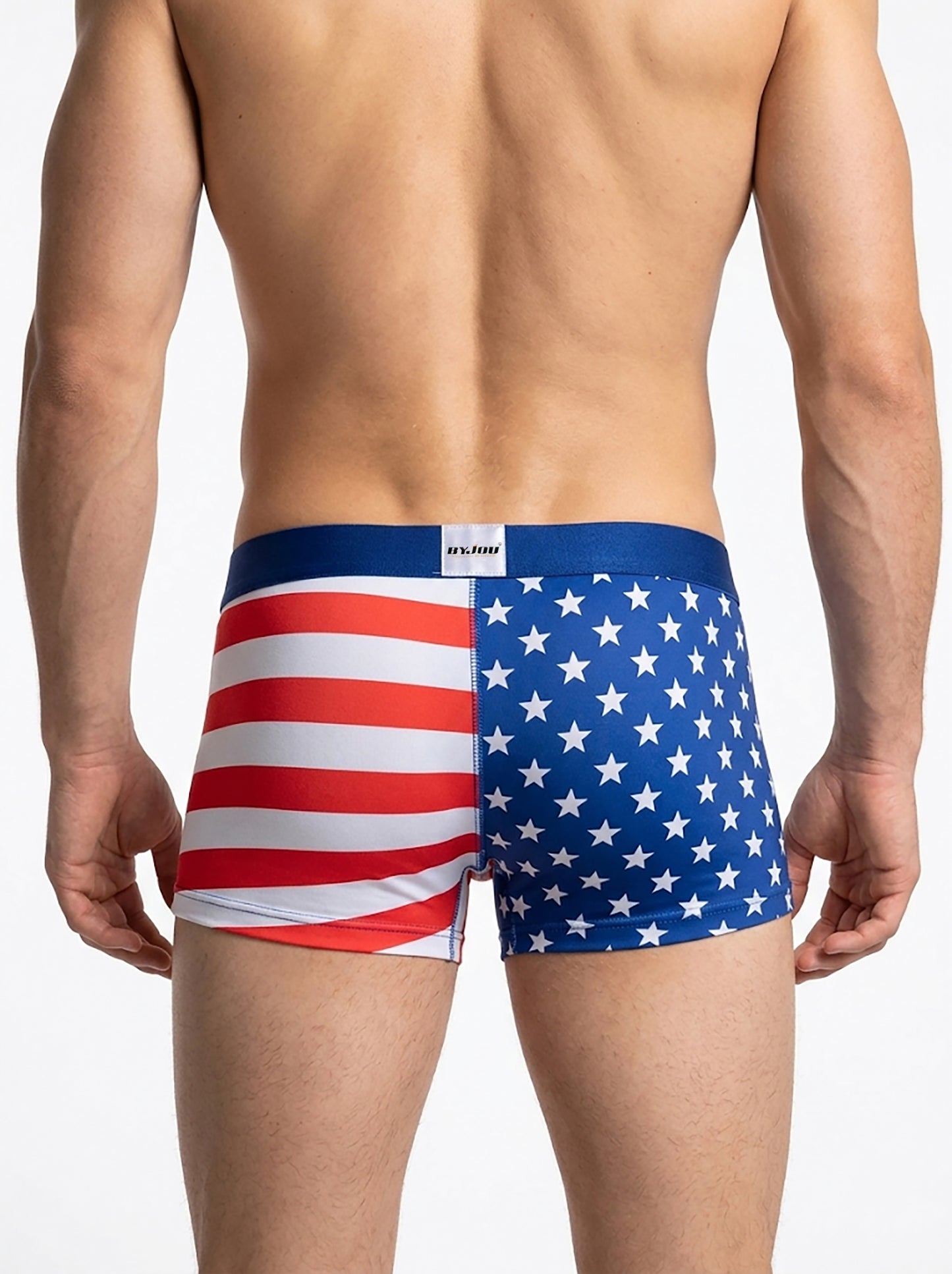Bóxer para Hombre USA — Edición Las Barras y las Estrellas | Estampado Bandera Fútbol 2026 | Byjouduha BNAUMX193