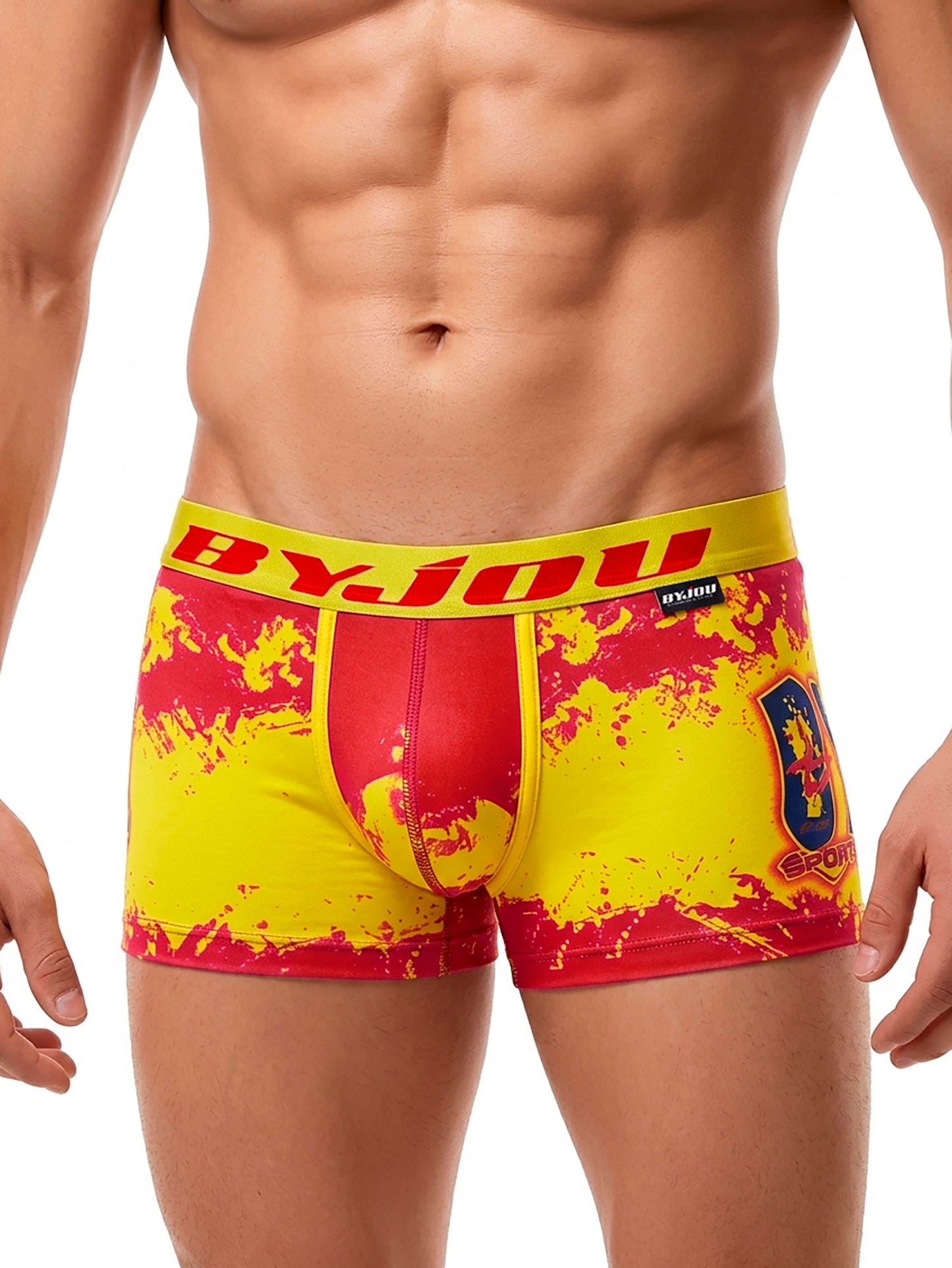 Bóxer para Hombre ESPAÑA — Edición La Furia Roja | Estampado Bandera Fútbol 2026 | Byjouduha BNAUMX190