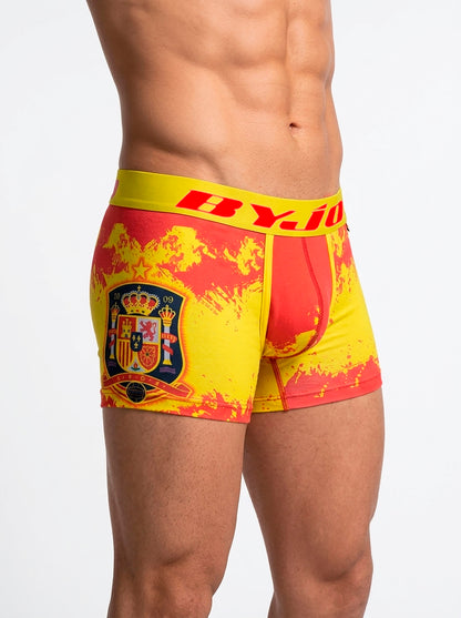 Bóxer para Hombre ESPAÑA — Edición La Furia Roja | Estampado Bandera Fútbol 2026 | Byjouduha BNAUMX190