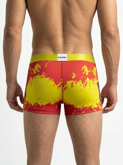 Bóxer para Hombre ESPAÑA — Edición La Furia Roja | Estampado Bandera Fútbol 2026 | Byjouduha BNAUMX190