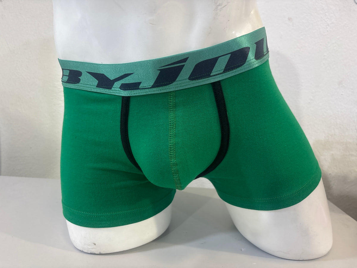 Bóxer para Hombre Byjou Underwear Victor Verde con Detalles Negros