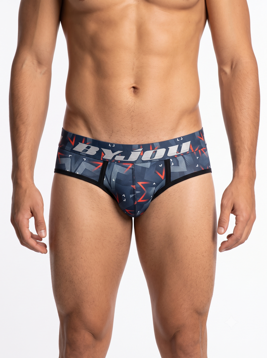 BOXER NAUTICO SUBLIMADO NEGRO NEON BYJOU BNASMXNNE