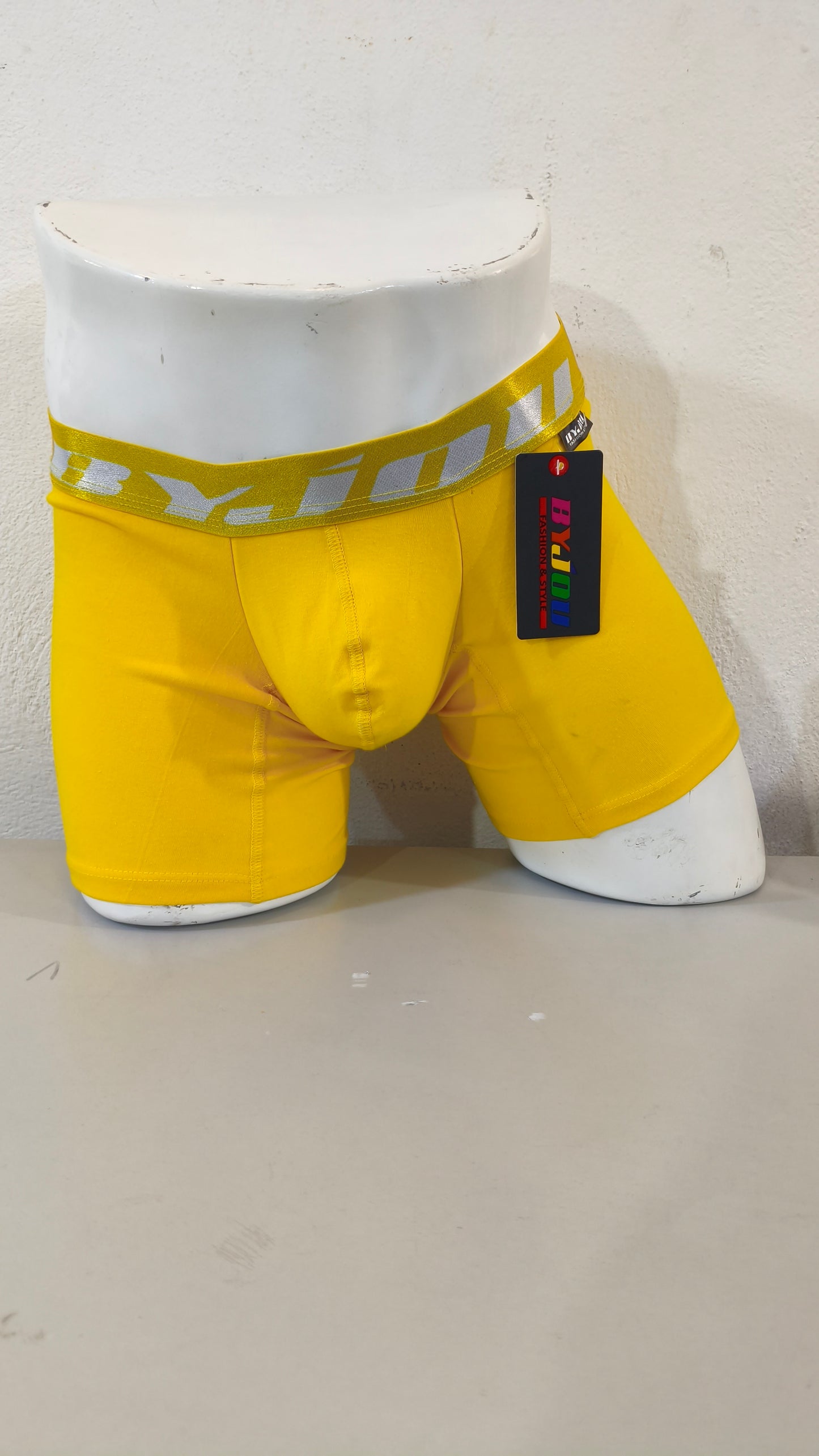 Boxer Calzon para Caballero Byjou Underwear | Amarillo