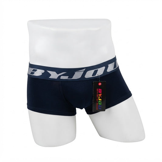 Cachetero para hombre Byjou Noé Negro con Letras Plata