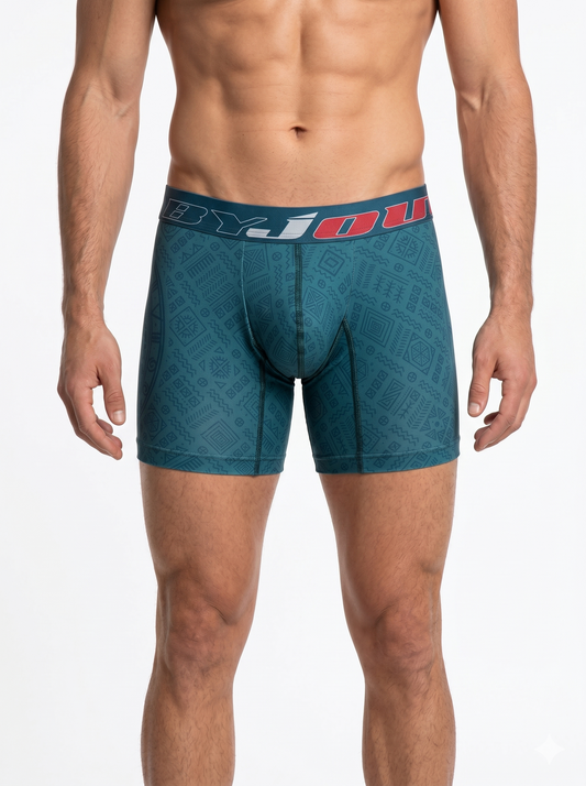 Boxer Calzon para Hombre Byjou Underwear México Verde Yashi Mundial 2026