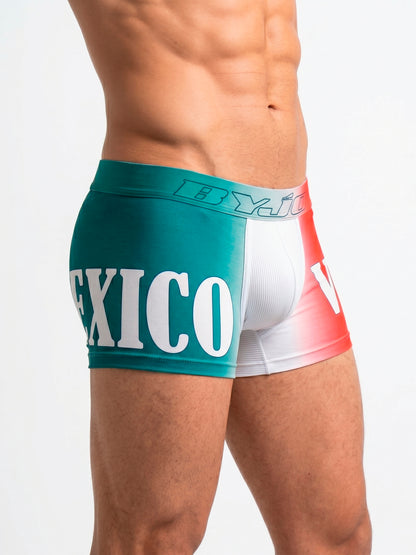 Bóxer para Hombre MEXICO — Edición El Tri | Estampado Bandera Fútbol 2026 | Byjouduha BNAUMX189