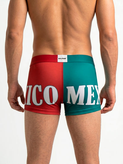 Bóxer para Hombre MEXICO — Edición El Tri | Estampado Bandera Fútbol 2026 | Byjouduha BNAUMX189