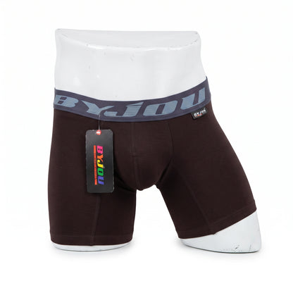 Bóxer para hombre Byjou Yashi Liso Chocolate