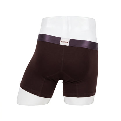 Bóxer para hombre Byjou Yashi Liso Chocolate