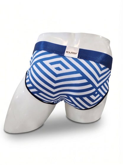 Bóxer para hombre Byjou Náutico Zigzag